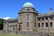 Marr College in Troon, South Ayrshire, carries the name College rather than High School or Academy Marr College, Troon.jpg