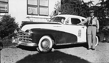 Mississippi Highway Safety Patrol, 1949 Mississippi Highway Safety Patrol, District 9, Brookhaven, Miss., 1949..jpg