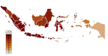 Distribution of Muslims in Indonesia (2010) Muslim Demographics of Indonesia.png