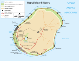 Nauru - Mappa