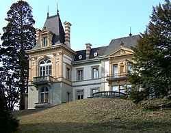 Photographie du bâtiment du musée d’ethnographie de Neuchâtel