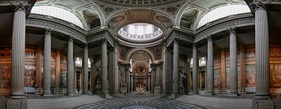 Interior of the Panthéon, Paris