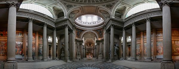 Vista panorámica interior del Panteón