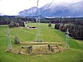 Kreuzung Patscherkofelbahn / Bahnstromleitung