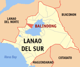 Kaart van Balindong