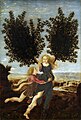 Image 37Apollo and Daphne, by Antonio del Pollaiolo (from Wikipedia:Featured pictures/Culture, entertainment, and lifestyle/Religion and mythology)