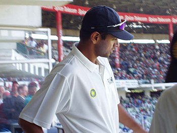 Rahul Dravid, the former captain of the Indian...