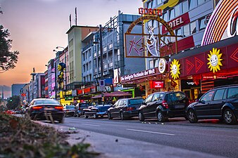 Reeperbahn i St. Pauli