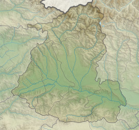 رشته‌کوه لیخی در شیدا کارتلی واقع شده