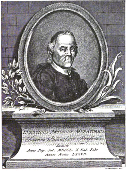 LUDOVICUS ANTONIUS MURATORIUS