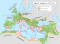 Roman Empire (27 BC-476 AD) in 117 AD.