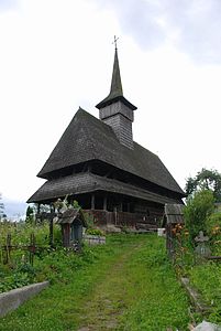 Nistorești wooden church of Saint Nicholas in Săliștea de Sus