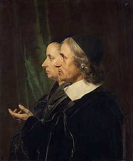 Соломон де Брай и его жена. Портрет работы сына художника Яна де Брая. 1664. Национальная галерея искусства, Вашингтон