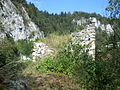 Ruine des unteren Pulverturms auf dem Tändlein