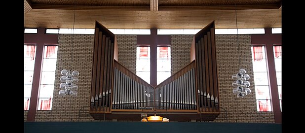 Orgelbühne mit Seifert-Orgel