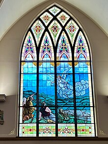 Stained Glass Window, Resurrection Church