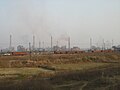 De staalfabriek van Bokaro.