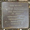 Stolperstein Herford Komturstraße 21 Martha Rosenthal