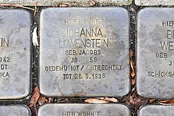 Stolperstein für Johanna Löwenstein