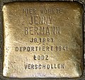 Stolperstein für Jenny Bermann (Jahnstraße 20)
