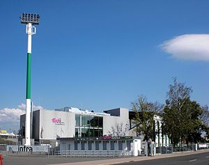 Außenansicht des Stadions, 2011