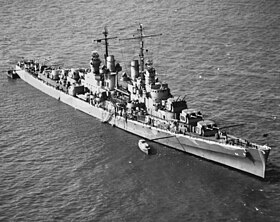 Die USS San Juan (CL-54) im Juni 1942