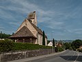 Uznach, Katholische Friedhofkirche heilige Kreuz mit Kapelle