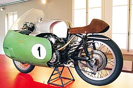 Moto Guzzi V8 "Ottocilindri" dels volts de 1957