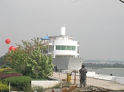 Dongli Lake in Donghu Park, in the northeast of the subdistrict, 2007