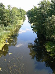 Klaipėdos kanalas prie Kiošių.Foto:Kusurija
