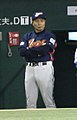 Image 13Sadaharu Oh managing the Japan national team in the 2006 World Baseball Classic. Playing for the Central League's Yomiuri Giants (1959-80), Oh set the professional world record for home runs. (from History of baseball)