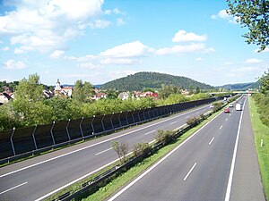 Autoroute D5 à Zdice.