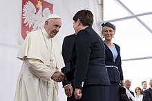 Pope Francis in Poland Swiatowe Dni Mlodziezy - 28559360556.jpg