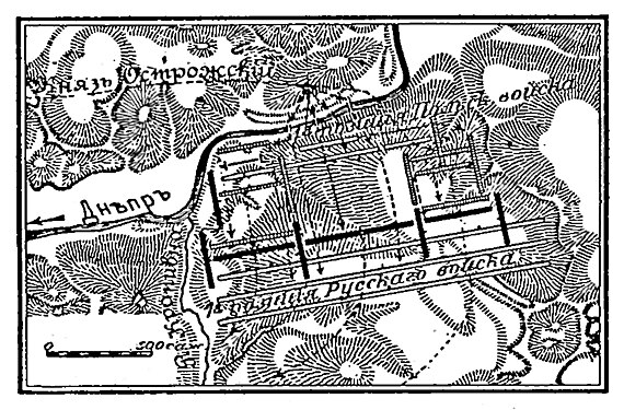 Карта-схема к статье «Орша». Военная энциклопедия Сытина (Санкт-Петербург, 1911-1915).jpg