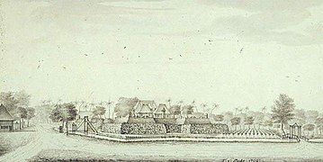 Le fort Jacatra en 1709.