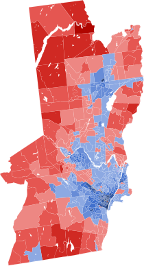 2022 New York's 20th congressional district election results map by precinct.svg