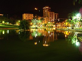 Panorama der Stadt Águas de Lindóia