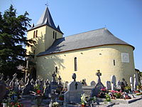 Chiesa di San Pietro e cimitero ad Alçay