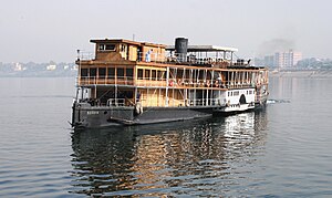 PS Sudan on the Nile river at Luxor, December 2011