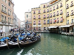 L'hôtel Cavaletto et le bassin Orseolo