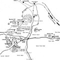 Battle of Latema Nek, 1916, map of troop movements