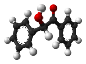 Struttura 3D del benzoino