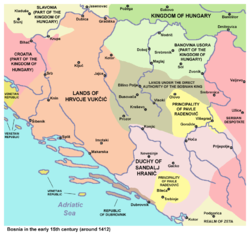 Bosnia from the 14th to 15th century