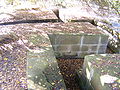 Trenches leading to gun emplacements and into the underground chambers on site.