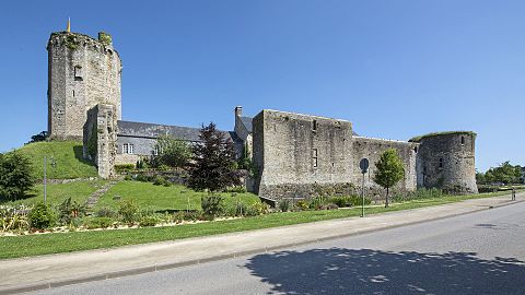 Vestiges du château.