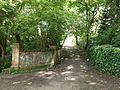 Bridge over the Shirebourne at Victoria Recreation Ground