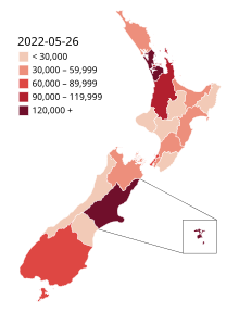 Случаи на COVID-19 в Нова Зеландия (DHB Totals) .svg