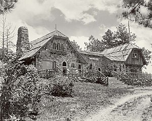 Chief Hosa Lodge, Genesee Mountain Park, built 1917