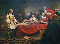 Christopher Columbus Before the Council of Salamanca (1841)