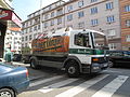 Автомобиль-цистерна с пивом Pilsner Urquell в Чехии